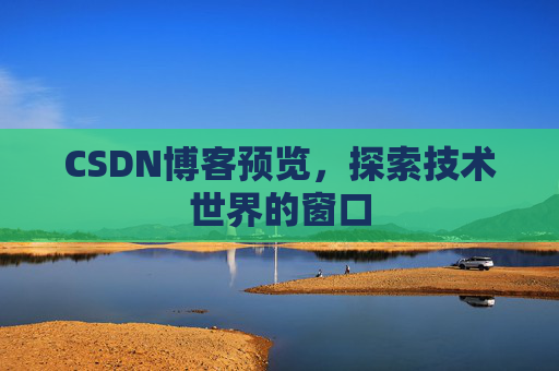CSDN博客预览,探索技术世界的窗口